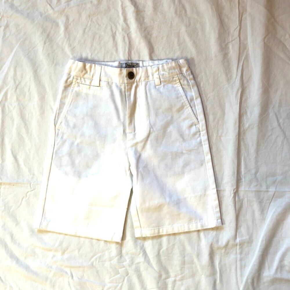 Frenchie Mini Couture NWT Toddler Girls White Capri Wide Leg Pants - 5T